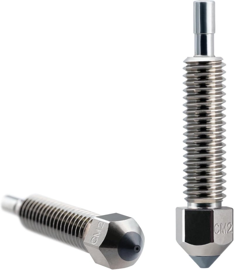 Micro-Swiss FlowTech - CM2 Nozzle - Copper Body, M2 Hardened High Speed Steel Tip, Long Life, Wear Resistant, Made in USA (.8mm) - Image 2